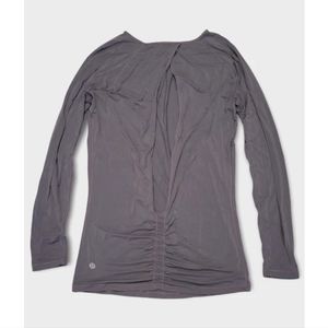 Size 8 - Lululemon Deep Stretch Long Sleeve *Cinch